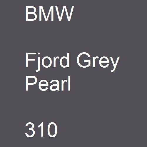 BMW, Fjord Grey Pearl, 310.